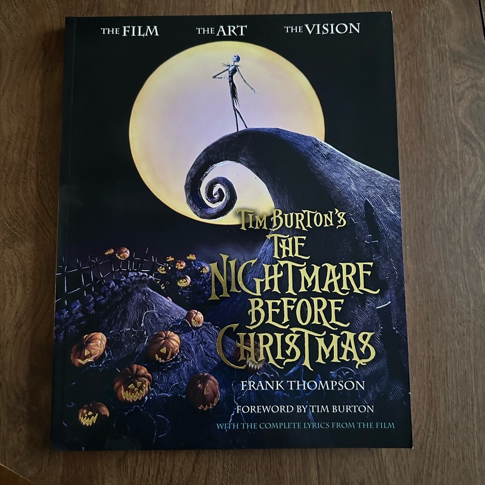 The Nightmare Before Christmas book
